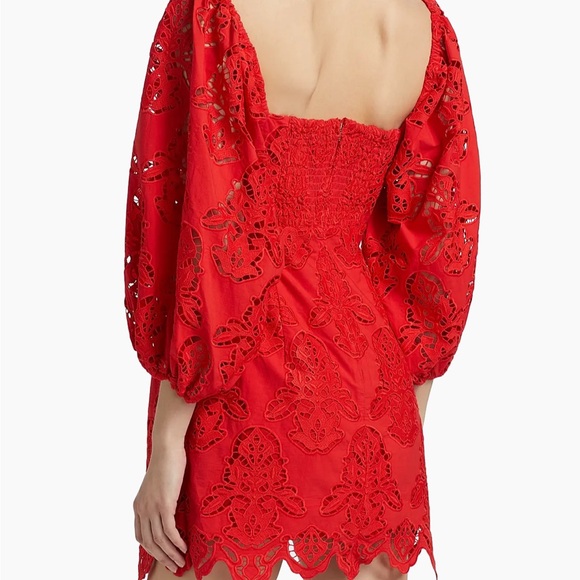 Cara Cara Montauk Cotton Lace Minidress - Picture 4 of 15